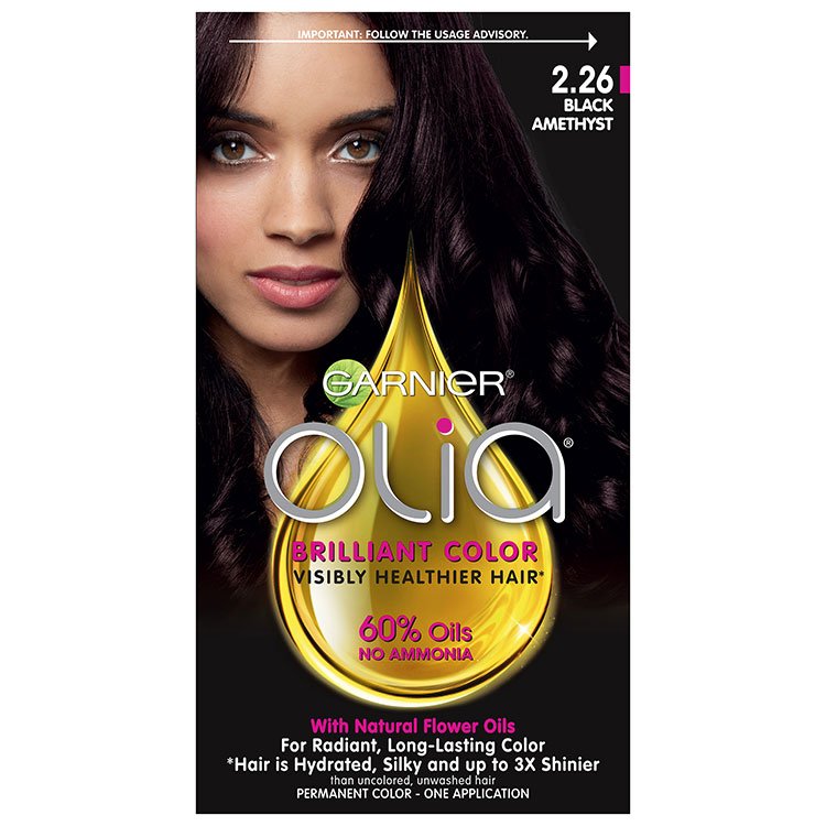 Garnier Haircolor Black Amethyst - Packshot Product Detail